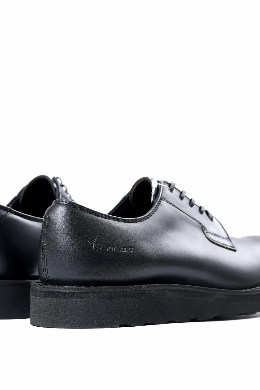 Y's × Danner POSTMAN SHOES / FULL GRAIN SMOTH (BLACK) - Image 16