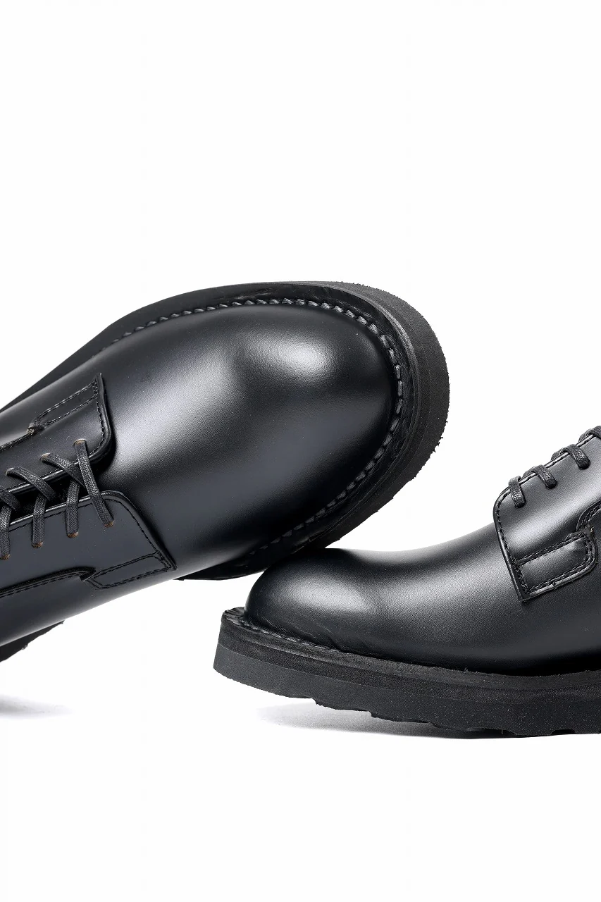 Y's × Danner POSTMAN SHOES / FULL GRAIN SMOTH (BLACK) - Image 17