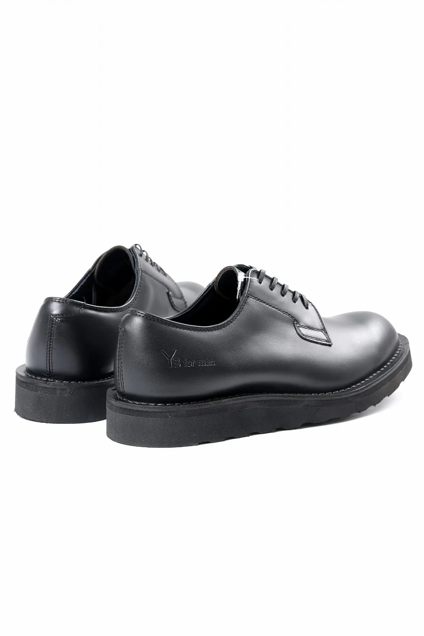 Y's × Danner POSTMAN SHOES / FULL GRAIN SMOTH (BLACK) - Image 7