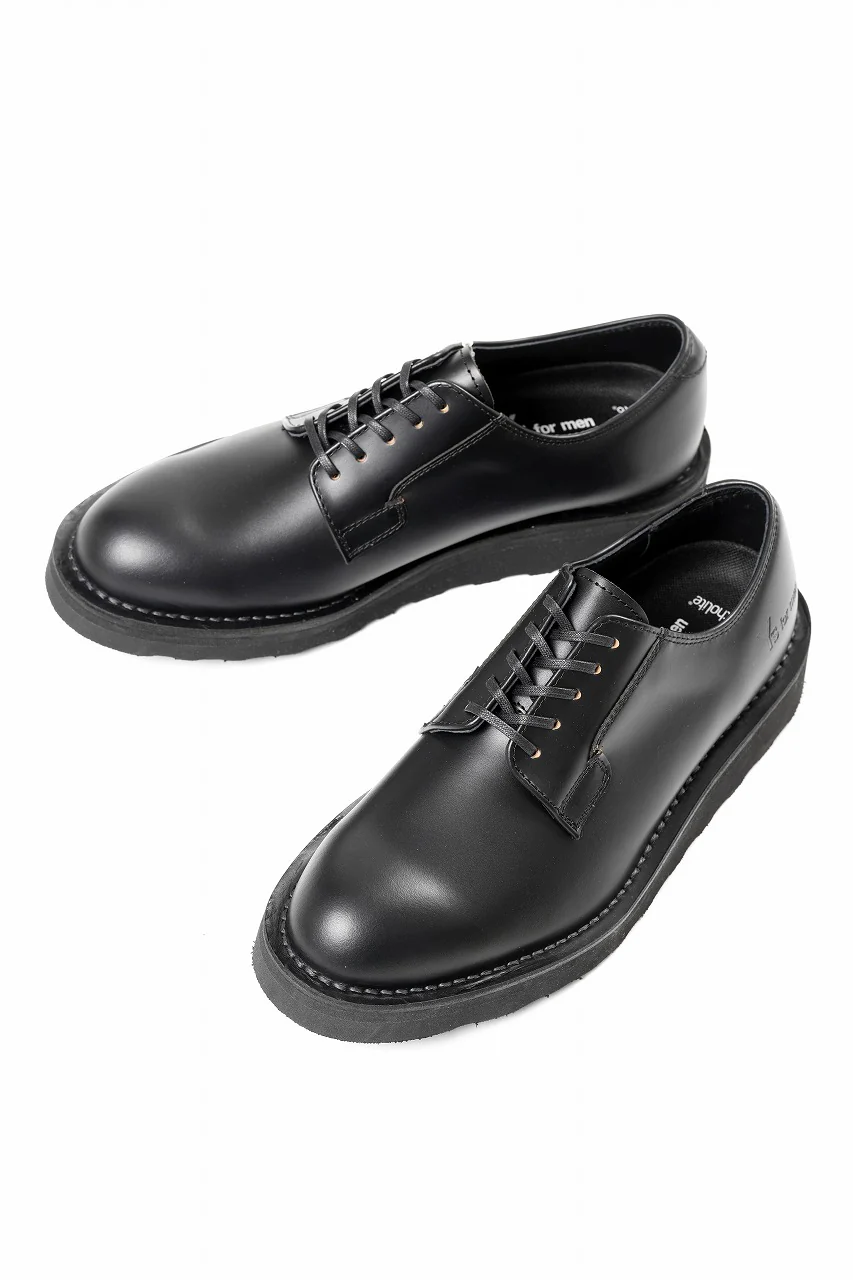 Y's × Danner POSTMAN SHOES / FULL GRAIN SMOTH (BLACK) - Image 8