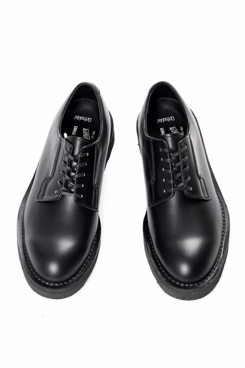 Y's × Danner POSTMAN SHOES / FULL GRAIN SMOTH (BLACK) - Image 9