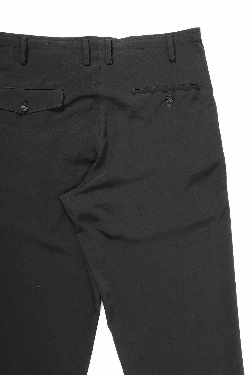 Y's for men POCKET DETAIL PANTS / TA TUXEDO (BLACK) - Image 10