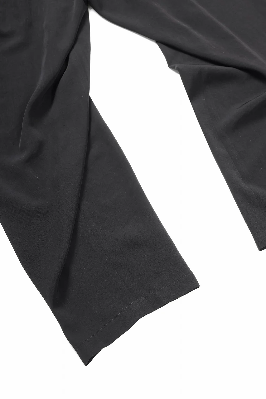 Y's for men POCKET DETAIL PANTS / TA TUXEDO (BLACK) - Image 12