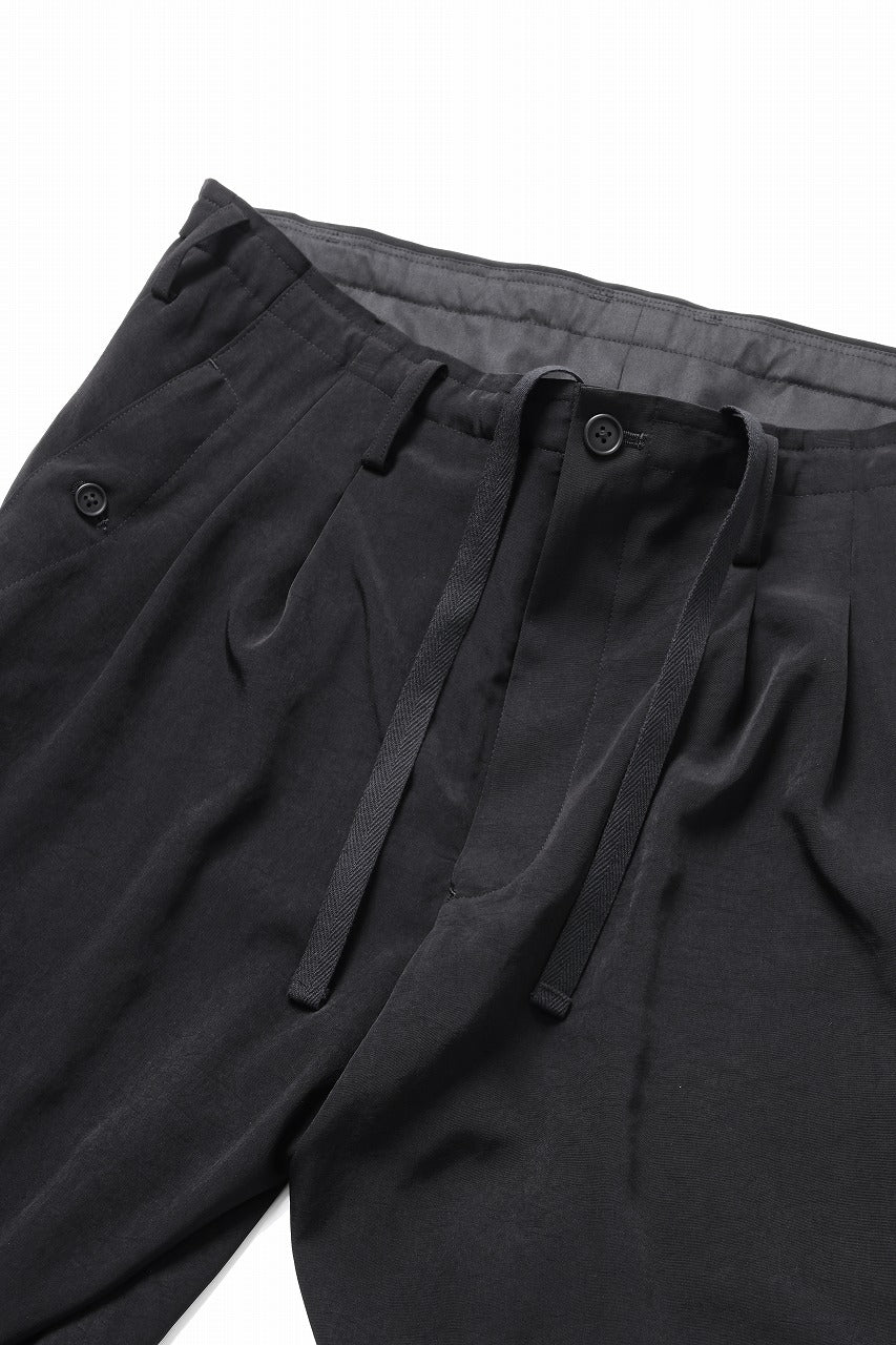 Y's for men POCKET DETAIL PANTS / TA TUXEDO (BLACK) - Image 13