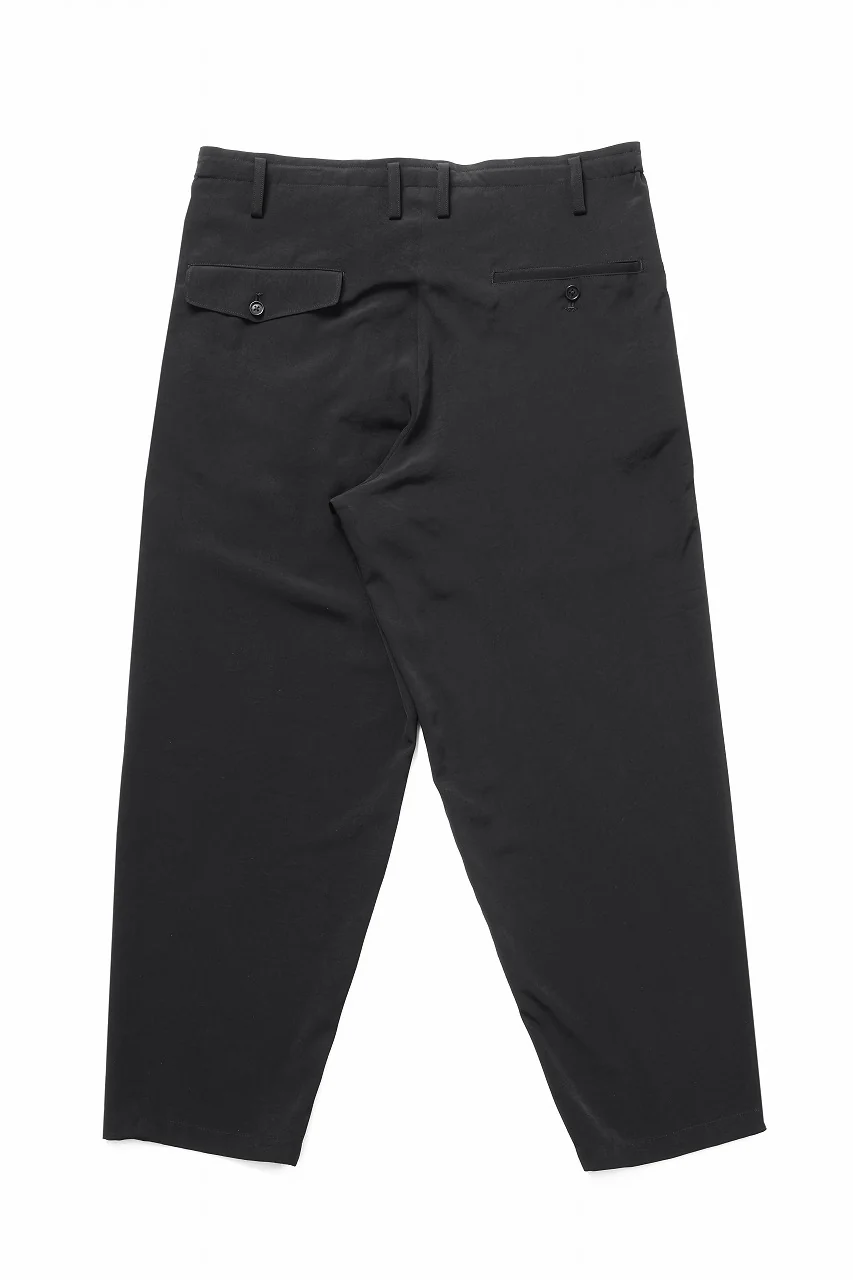 Y's for men POCKET DETAIL PANTS / TA TUXEDO (BLACK) - Image 2