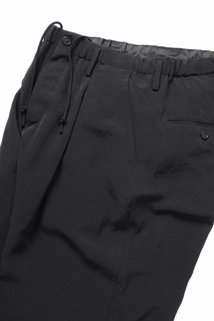 Y's for men WAIST STRING PANTS / TA TUXEDO (BLACK) - Image 10