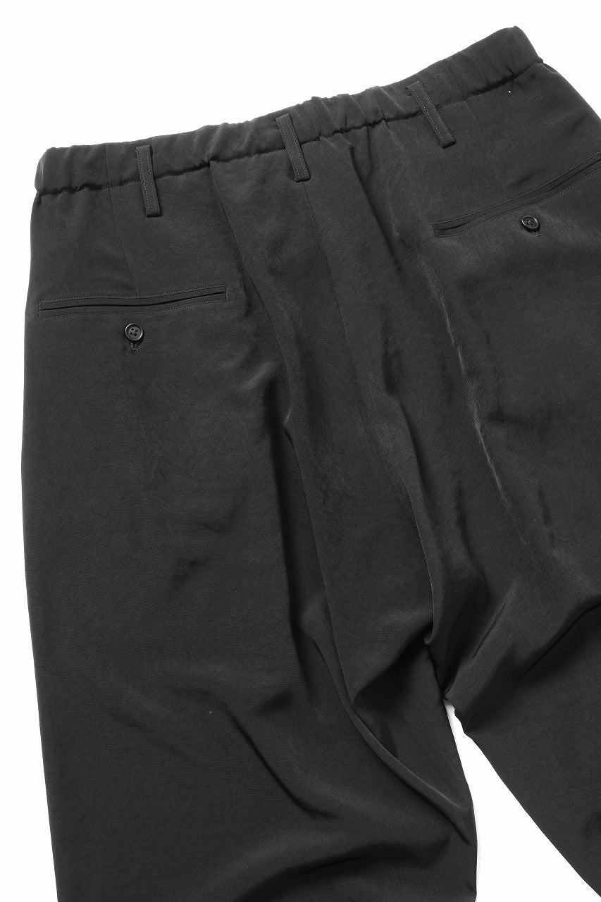Y's for men WAIST STRING PANTS / TA TUXEDO (BLACK) - Image 11