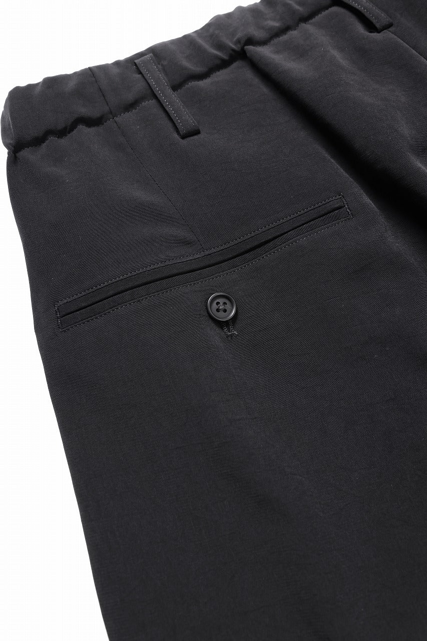 Y's for men WAIST STRING PANTS / TA TUXEDO (BLACK) - Image 12