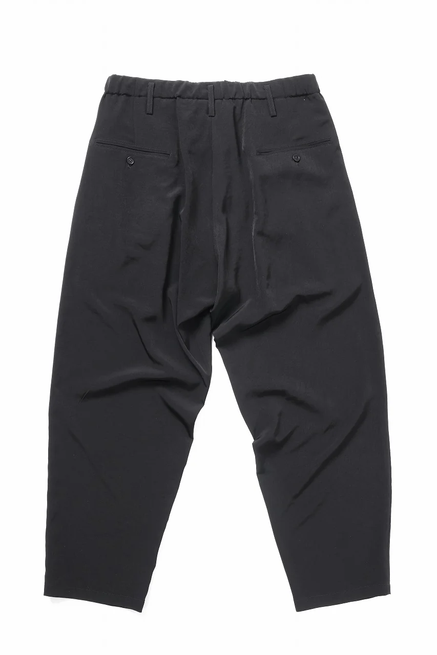 Y's for men WAIST STRING PANTS / TA TUXEDO (BLACK) - Image 3