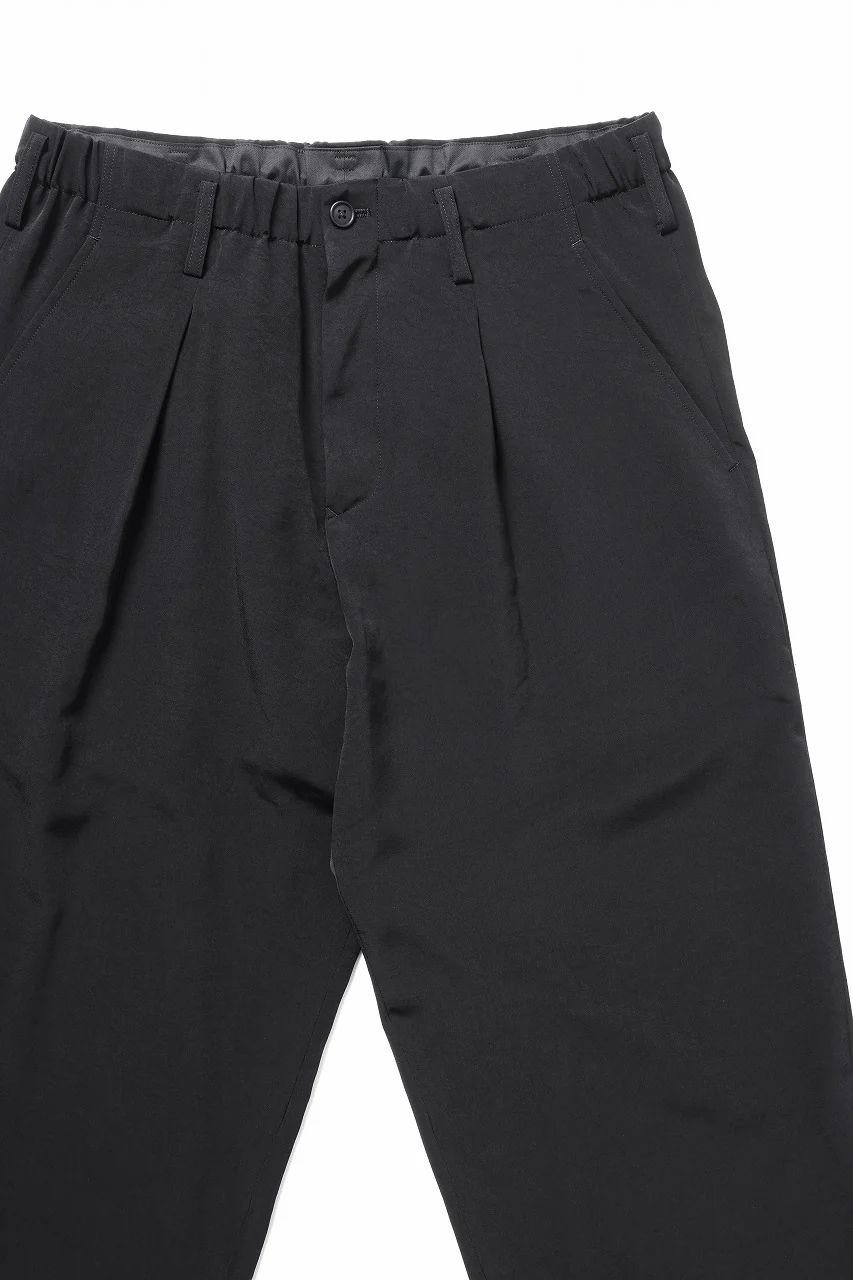 Y's for men WAIST STRING PANTS / TA TUXEDO (BLACK) - Image 5