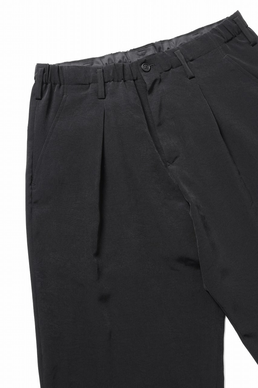 Y's for men WAIST STRING PANTS / TA TUXEDO (BLACK) - Image 7