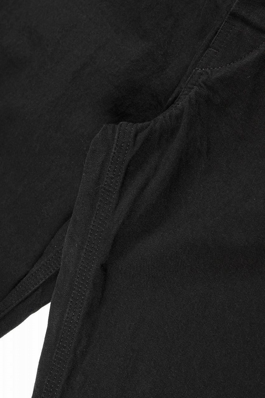 Y's for men x MASSES OVER ALL / MA THIN KATSURAGI TWILL (BLACK) - Image 12