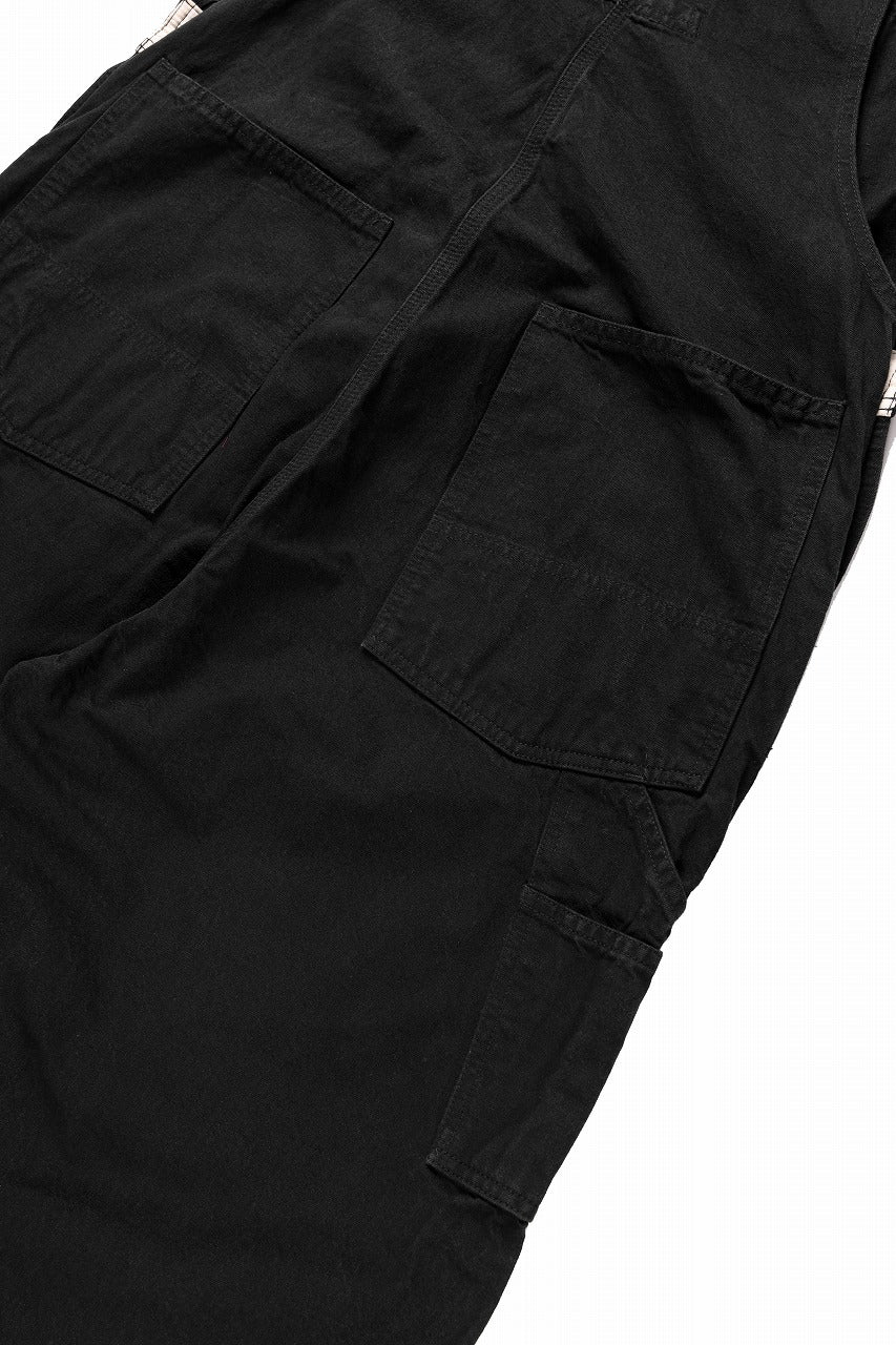 Y's for men x MASSES OVER ALL / MA THIN KATSURAGI TWILL (BLACK) - Image 14