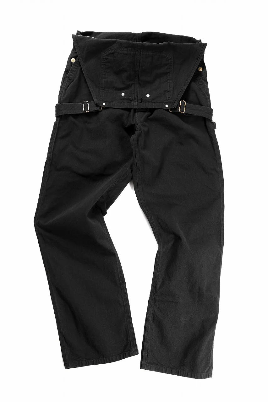 Y's for men x MASSES OVER ALL / MA THIN KATSURAGI TWILL (BLACK) - Image 4