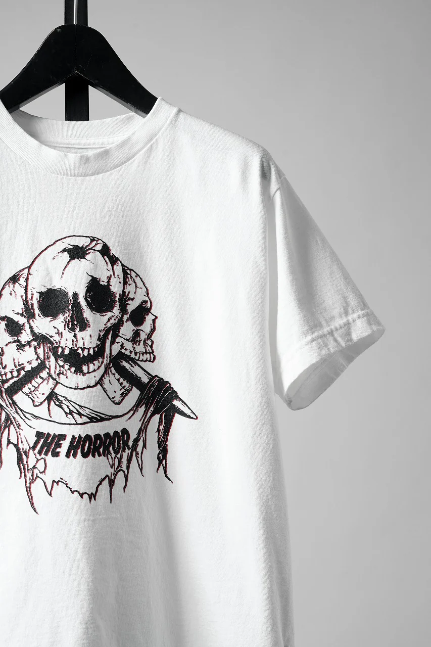 Y's for men x MASSES ROUND BODY S/S TEE / PRINT A (WHITE) - Image 6