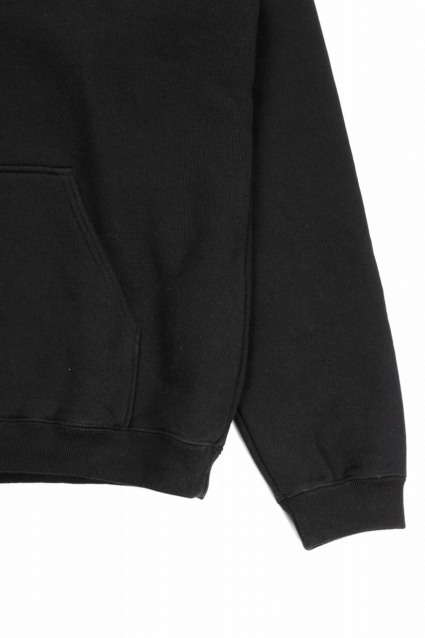 Y's for men x MASSES SWEAT HOODIE / PRINT B (BLACK) - Image 12