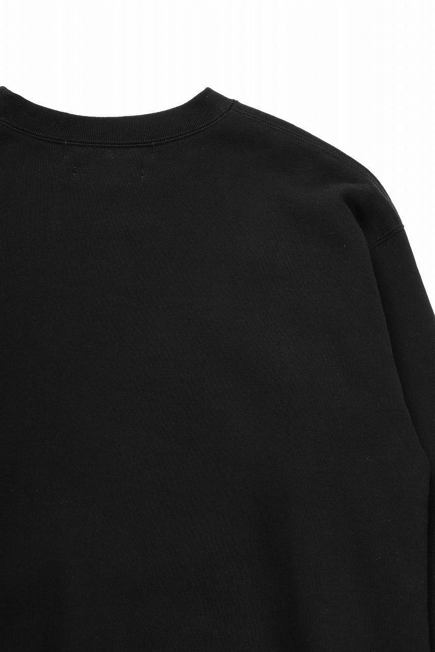 Y's for men x MASSES SWEAT SHIRT / PRINT B (BLACK) - Image 10
