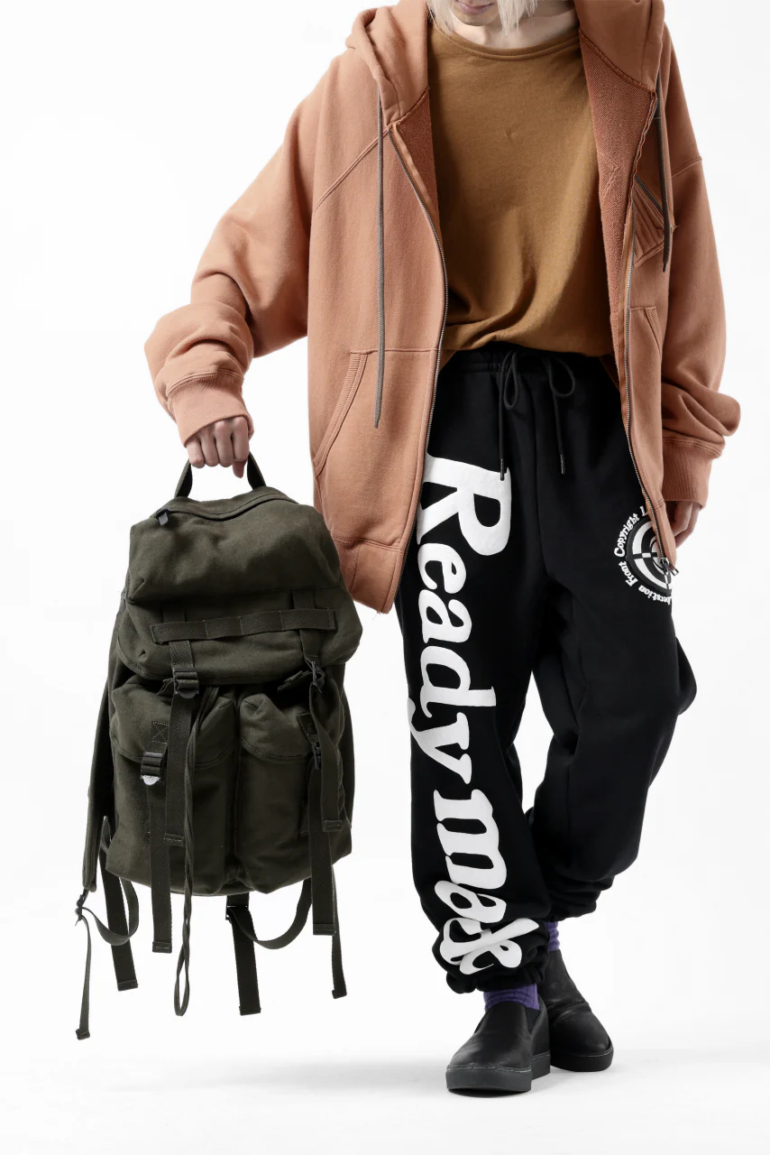 Y's MILITARY RUCK SACK / SURGE WOOL & COTTON (KHAKI) - Image 35