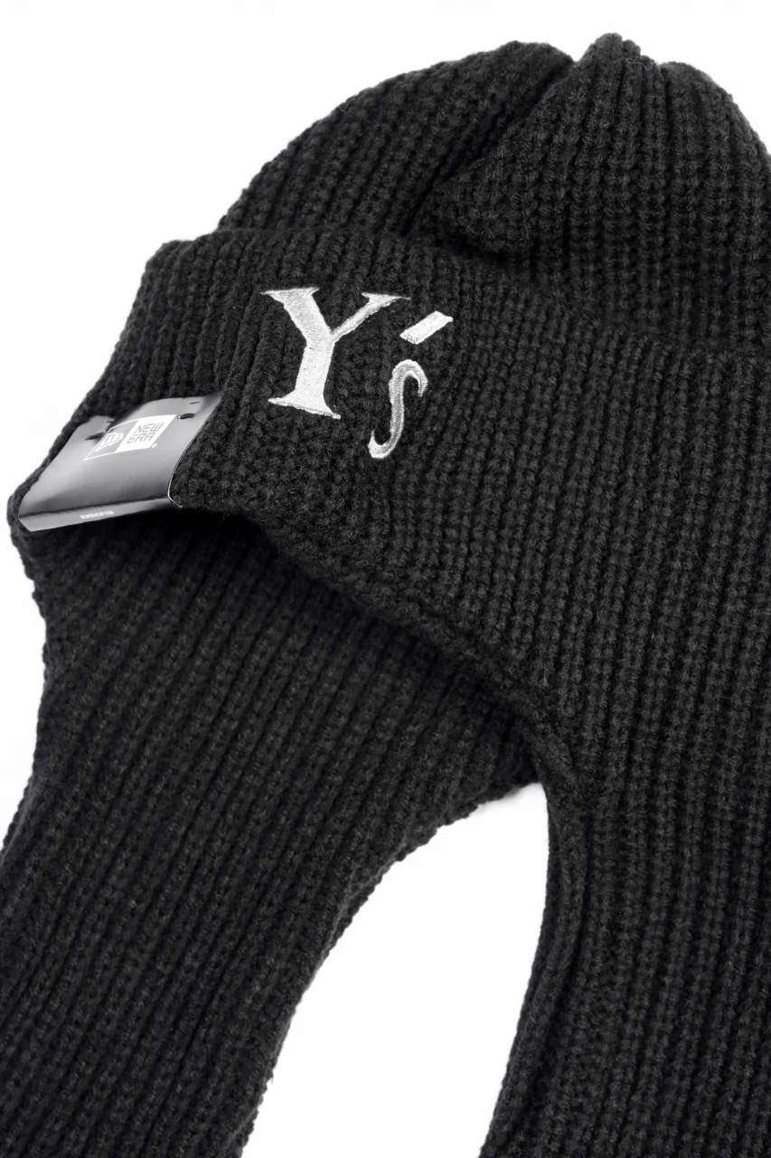 Y's × New Era KNIT TRAPPER (BLACK) - Image 10