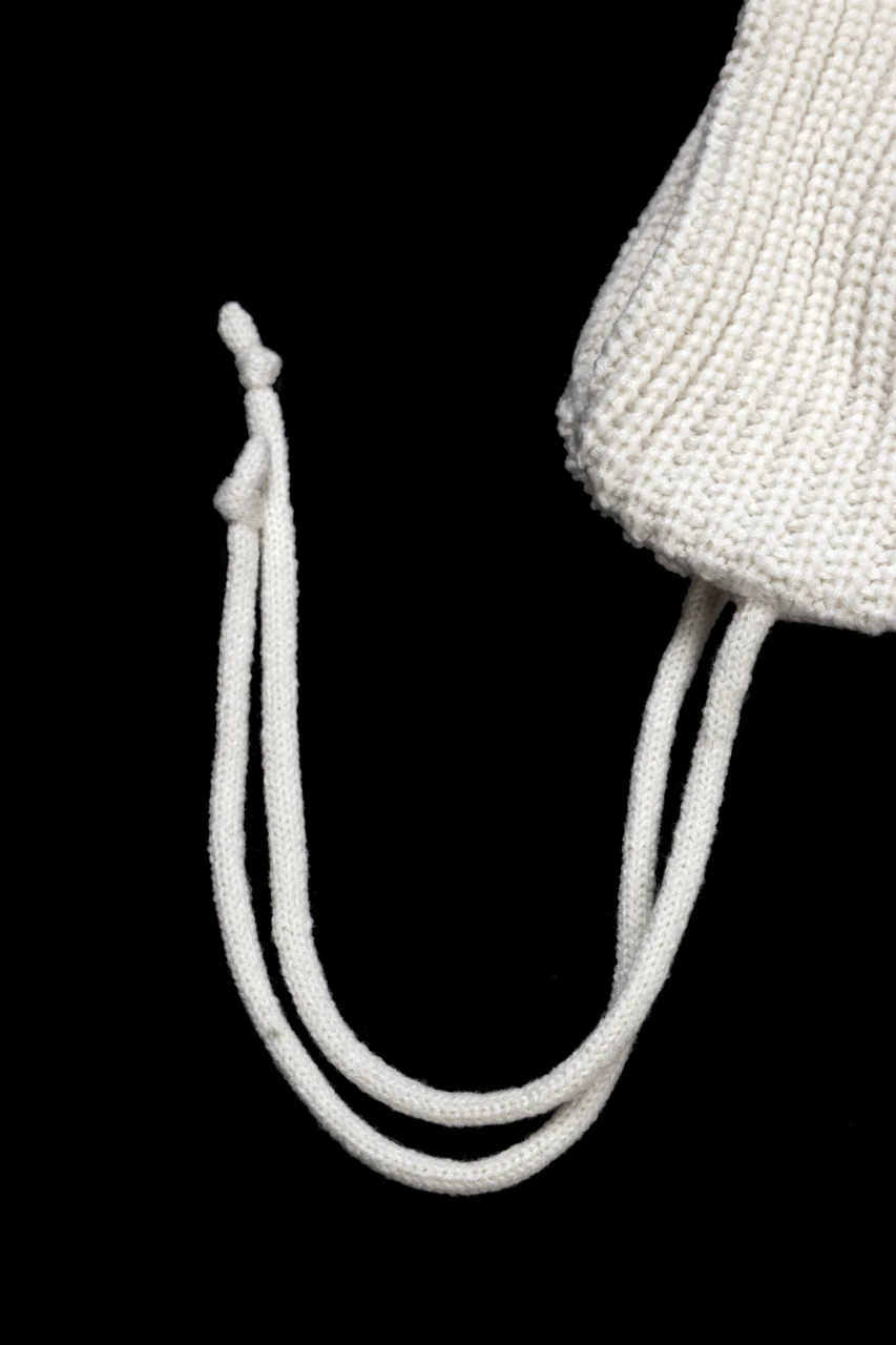 Y's × New Era KNIT TRAPPER (IVORY) - Image 12