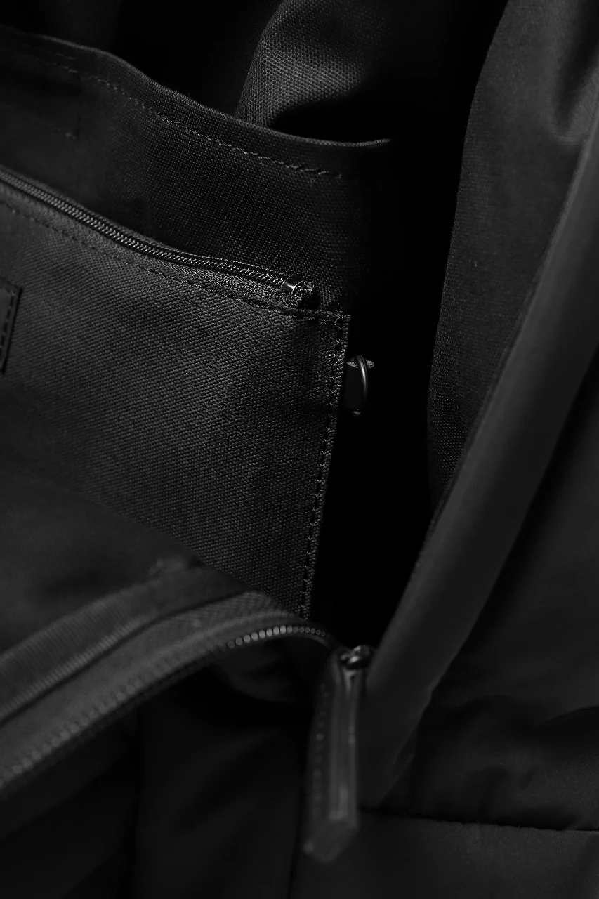 Y's PADDED BACK PACK / MEMORY WEATHER (BLACK) - Image 21