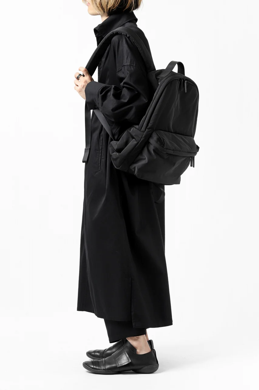 Y's PADDED BACK PACK / MEMORY WEATHER (BLACK) - Image 25