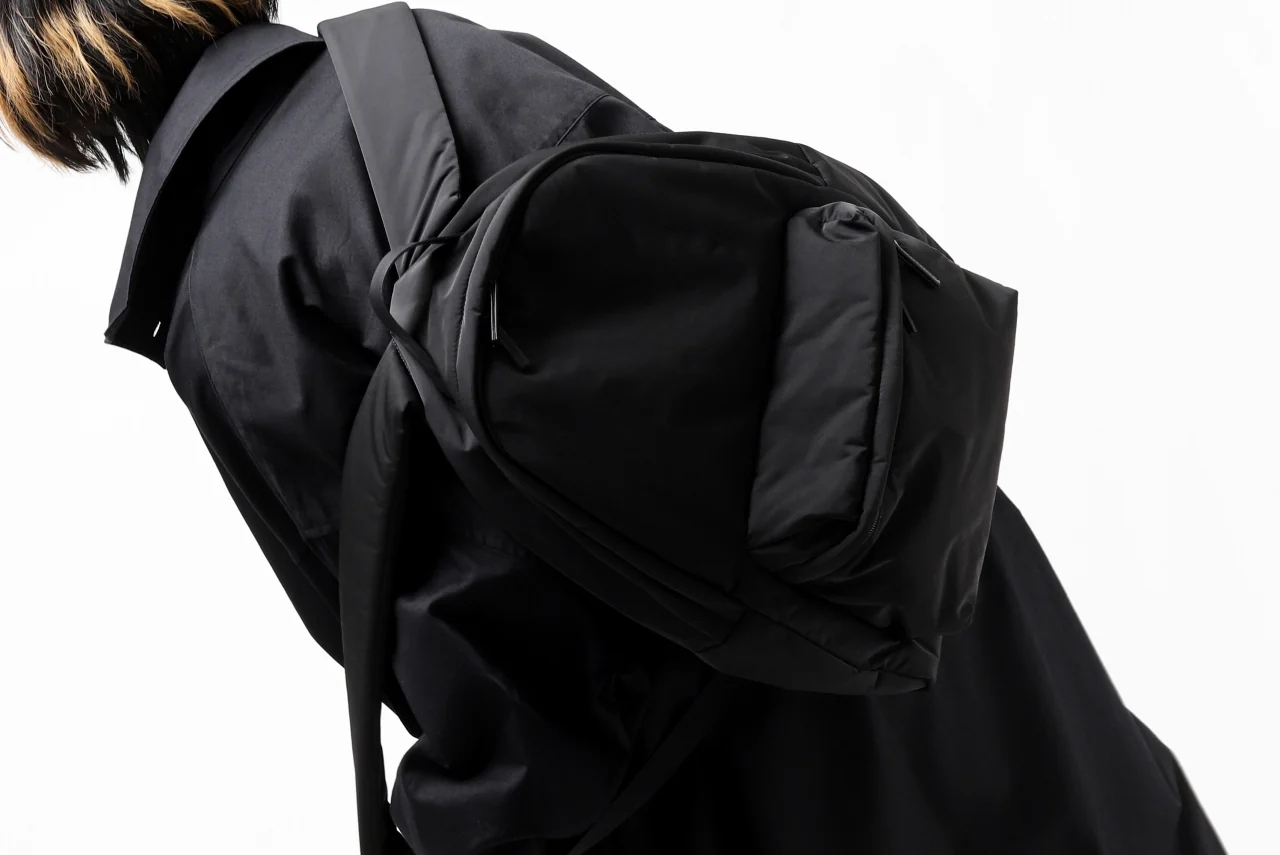 Y's PADDED BACK PACK / MEMORY WEATHER (BLACK) - Image 34