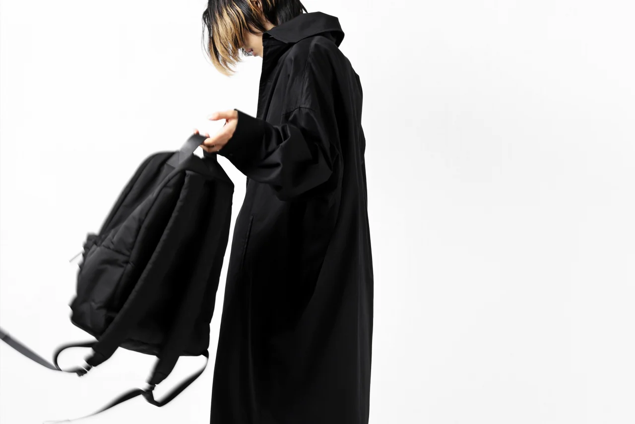 Y's PADDED BACK PACK / MEMORY WEATHER (BLACK) - Image 35