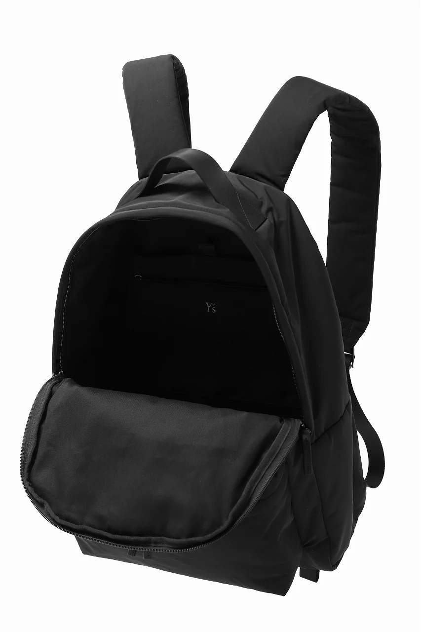 Y's PADDED BACK PACK / MEMORY WEATHER (BLACK) - Image 8