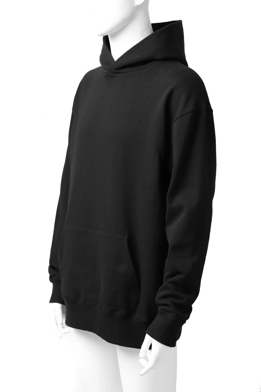 Y's REGULAR FIT LOGO SWEATER HOODIE (BLACK) - Image 12