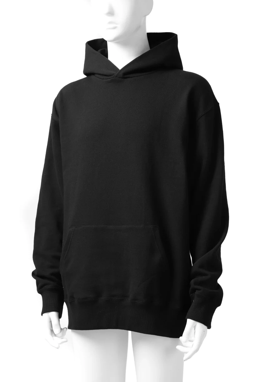 Y's REGULAR FIT LOGO SWEATER HOODIE (BLACK) - Image 16