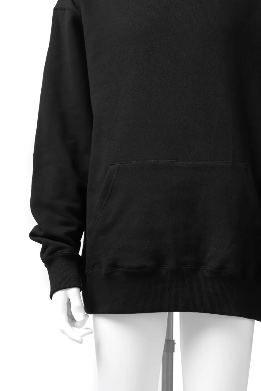 Y's REGULAR FIT LOGO SWEATER HOODIE (BLACK) - Image 19