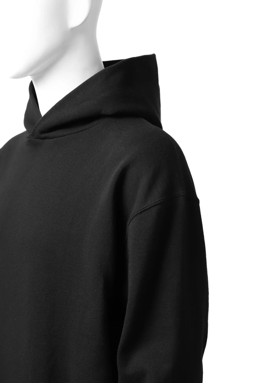 Y's REGULAR FIT LOGO SWEATER HOODIE (BLACK) - Image 22