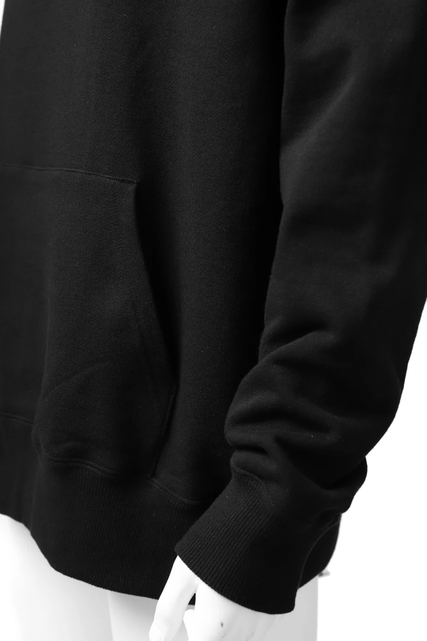Y's REGULAR FIT LOGO SWEATER HOODIE (BLACK) - Image 23