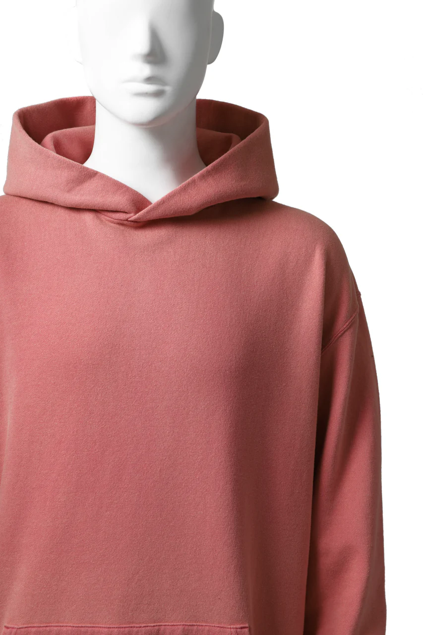 Y's REGULAR FIT LOGO SWEATER HOODIE - used finish (PINK) - Image 17