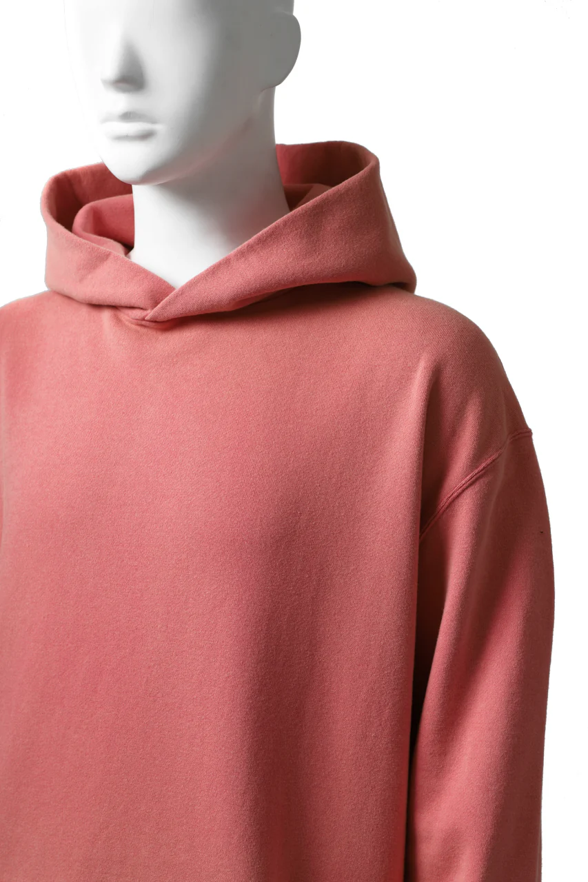 Y's REGULAR FIT LOGO SWEATER HOODIE - used finish (PINK) - Image 18