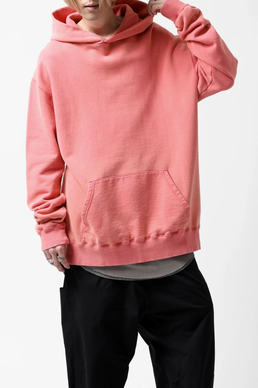Y's REGULAR FIT LOGO SWEATER HOODIE - used finish (PINK) - Image 5