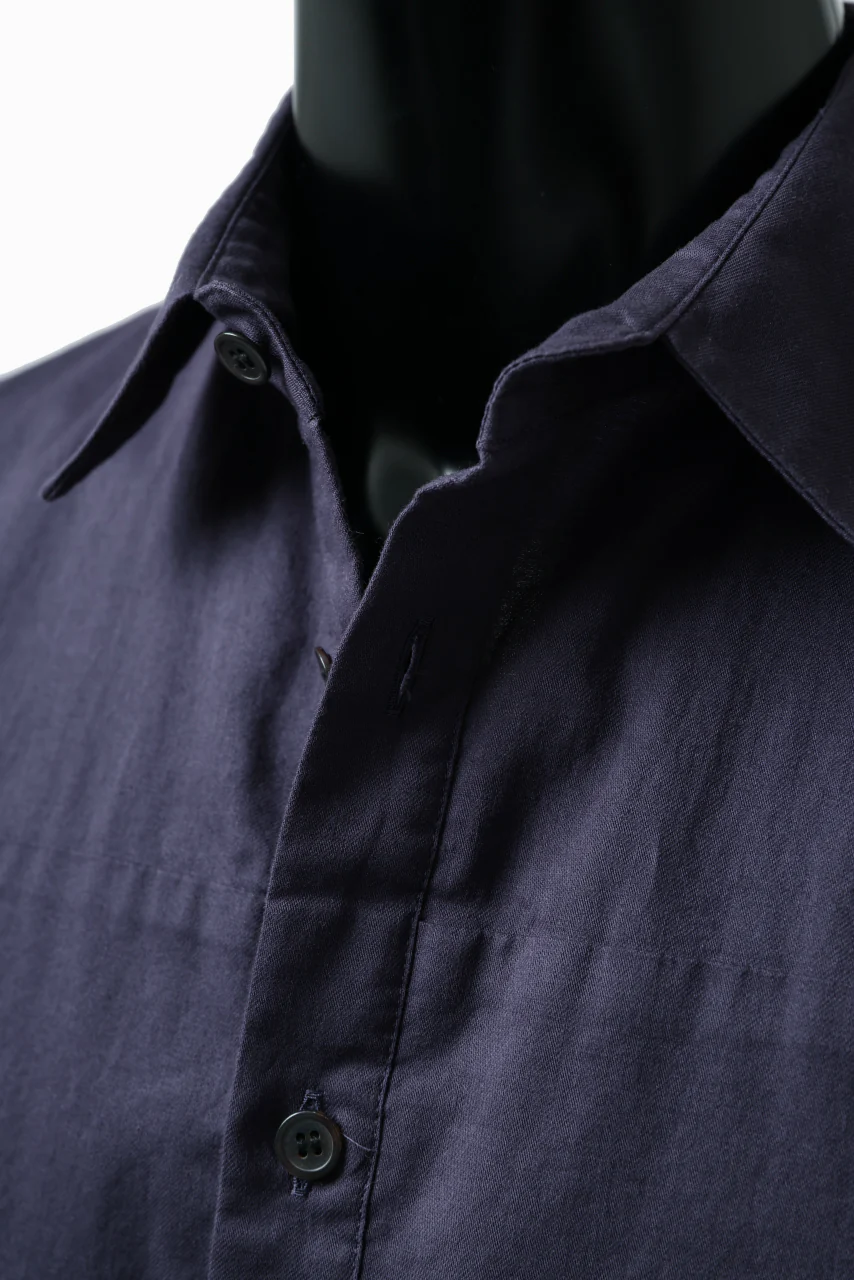 Y's VOLUMETRIC BLOUSON SHIRT (NAVY) - Image 22