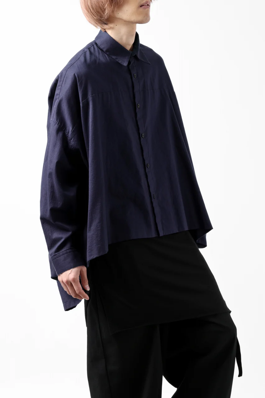 Y's VOLUMETRIC BLOUSON SHIRT (NAVY) - Image 29