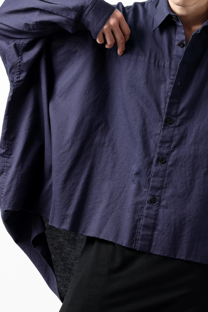 Y's VOLUMETRIC BLOUSON SHIRT (NAVY) - Image 41
