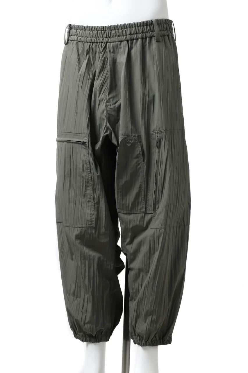 Y's.... WRINKLE TEXTURE TACTICAL PANTS (KHAKI) - Image 10