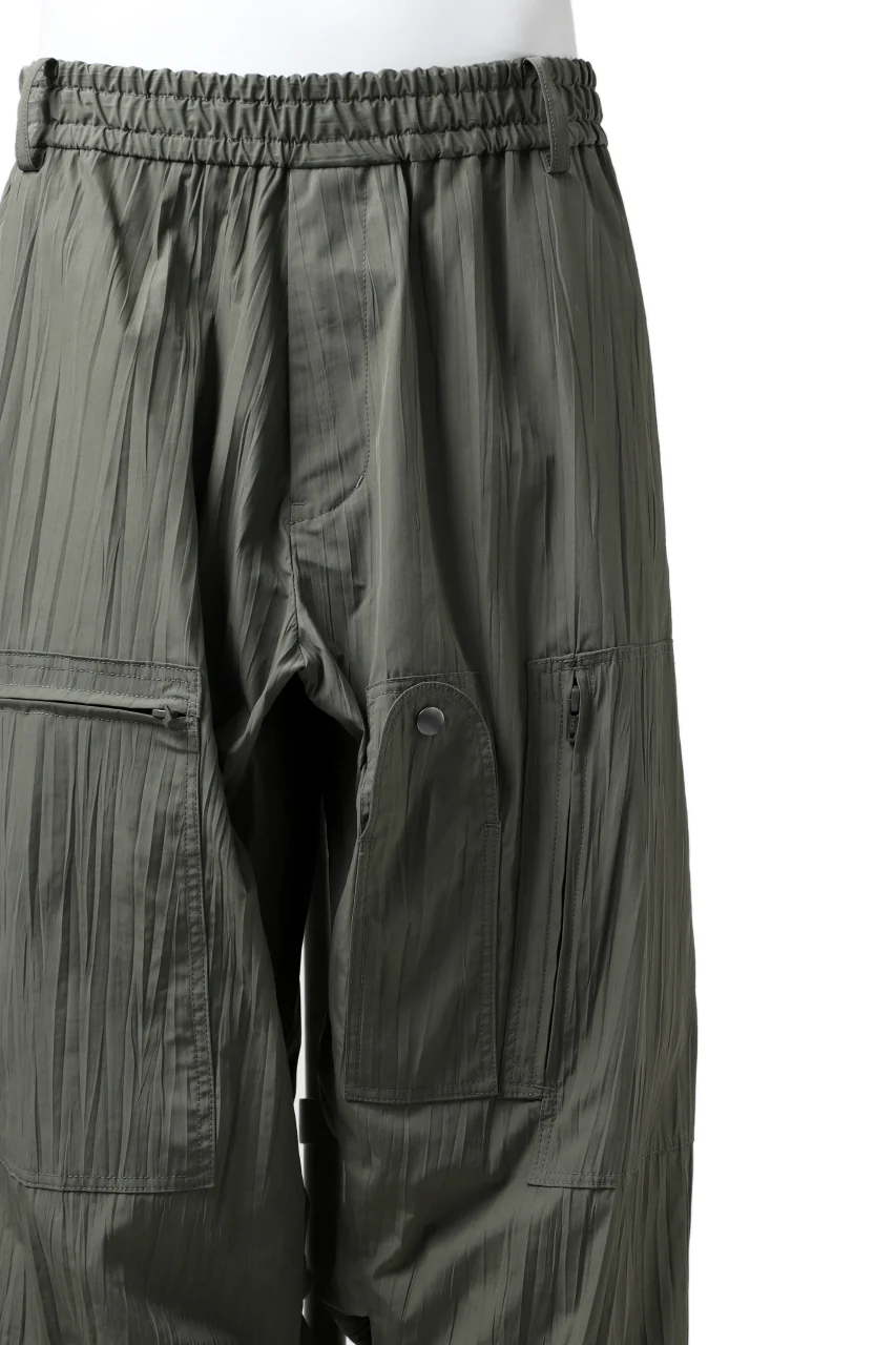 Y's.... WRINKLE TEXTURE TACTICAL PANTS (KHAKI) - Image 16