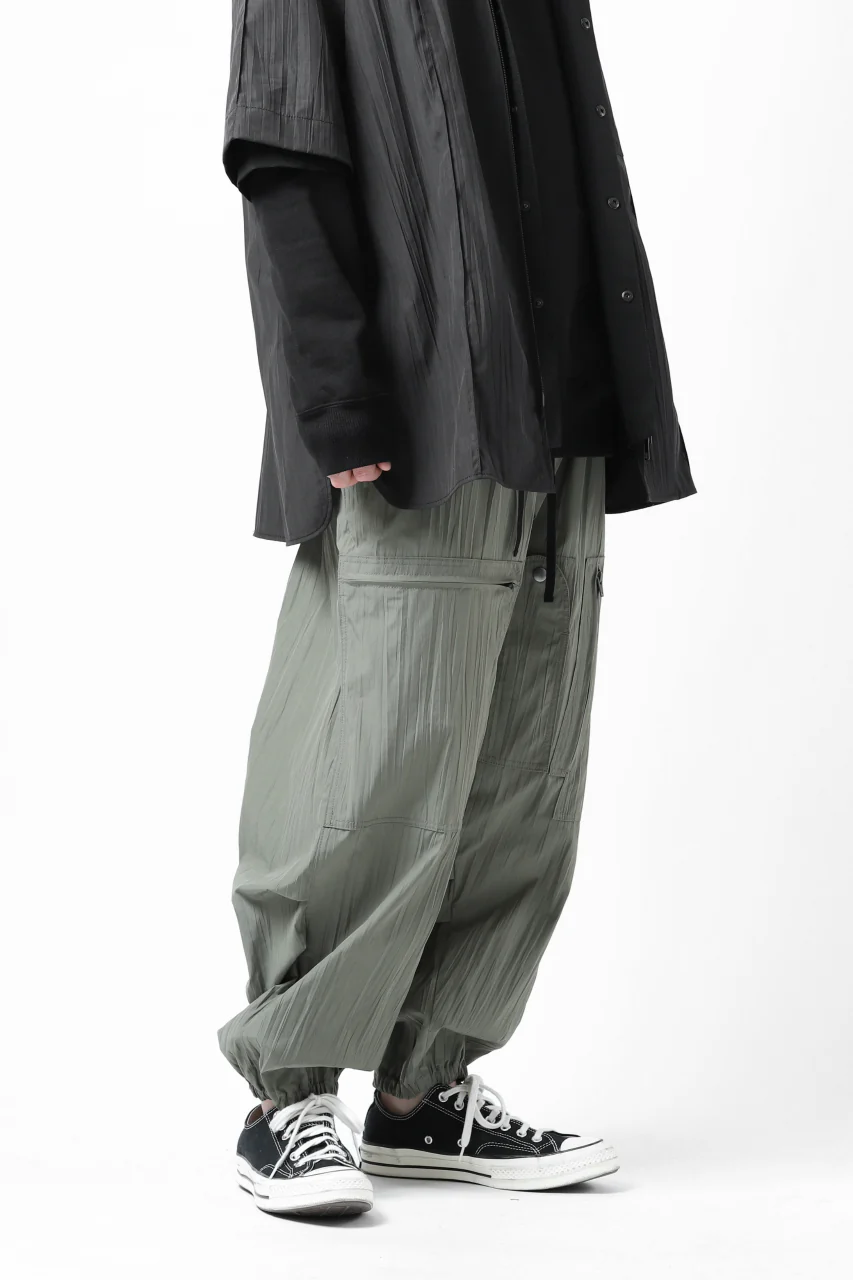 Y's.... WRINKLE TEXTURE TACTICAL PANTS (KHAKI) - Image 24