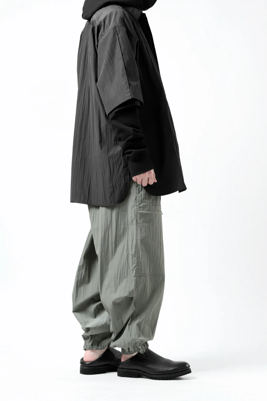 Y's.... WRINKLE TEXTURE TACTICAL PANTS (KHAKI) - Image 28