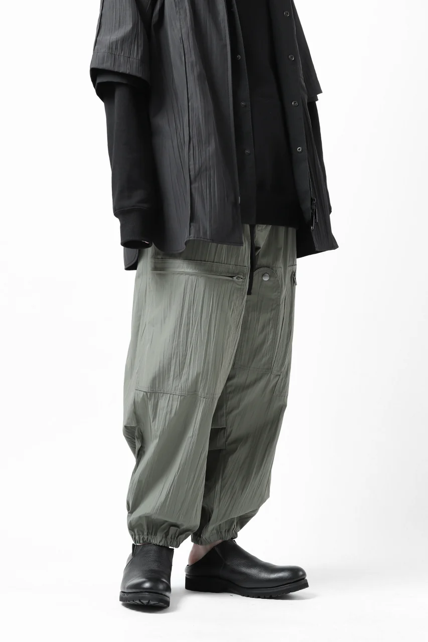 Y's.... WRINKLE TEXTURE TACTICAL PANTS (KHAKI) - Image 29