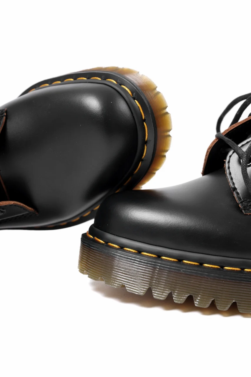 Y's x Dr. Martens 6-EYES BACK ZIP BOOTS 101 / VINTAGE SMOOTH (BLACK) - Image 15