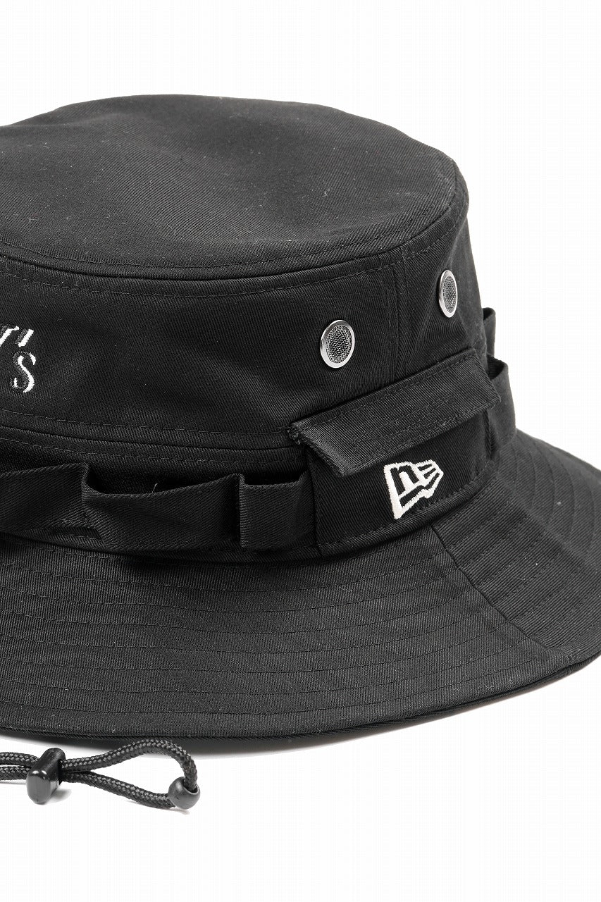 Y's x New Era® ADVENTURE LOGO HAT (BLACK) - Image 10