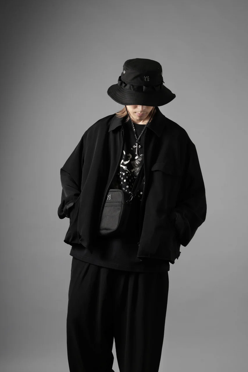 Y's x New Era® ADVENTURE LOGO HAT (BLACK) - Image 15