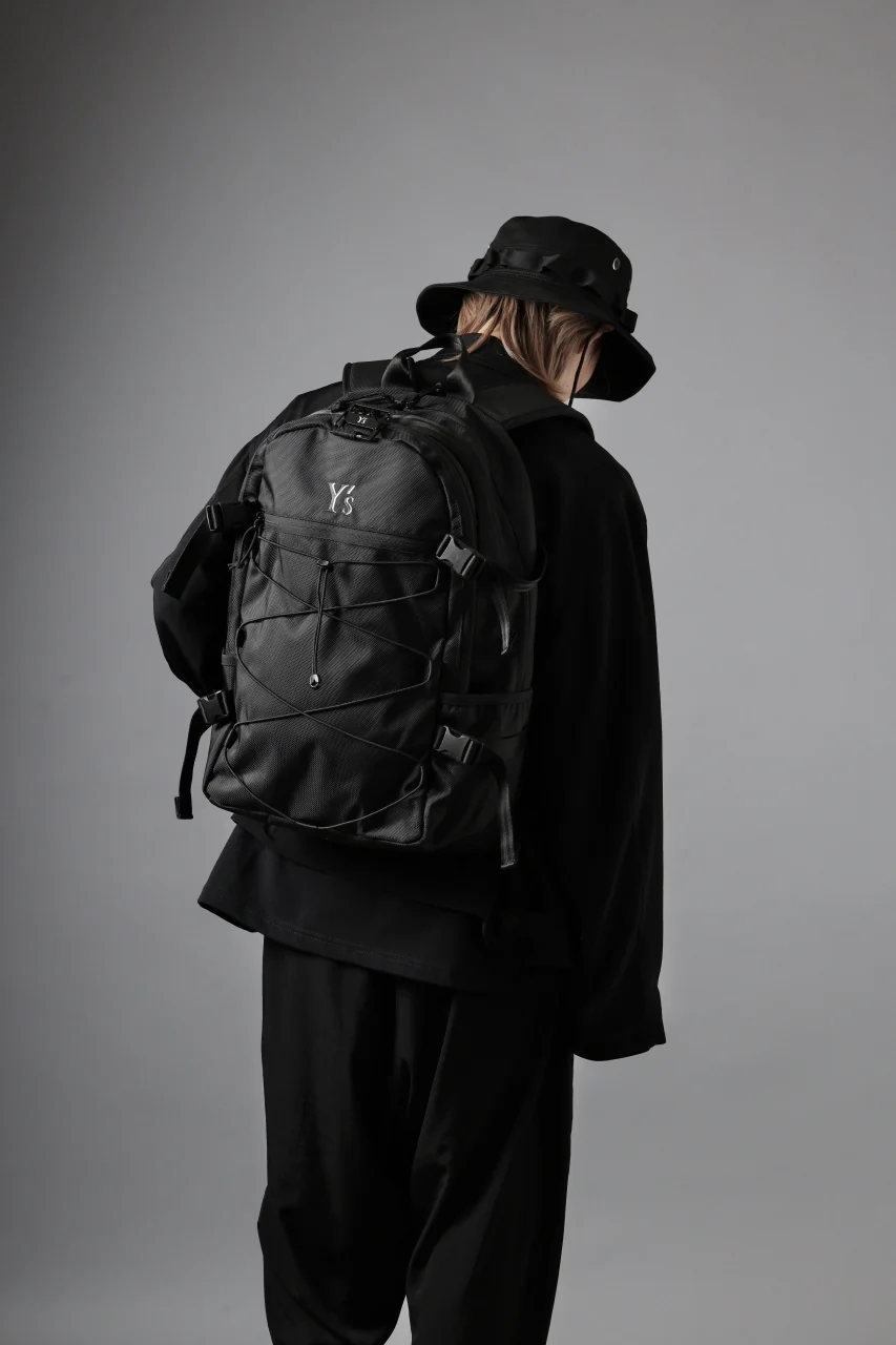 Y's x New Era® ADVENTURE LOGO HAT (BLACK) - Image 22