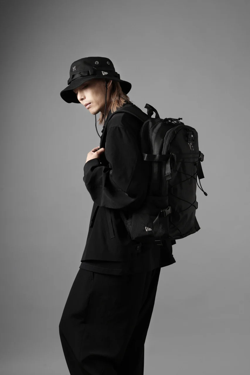 Y's x New Era® ADVENTURE LOGO HAT (BLACK) - Image 24